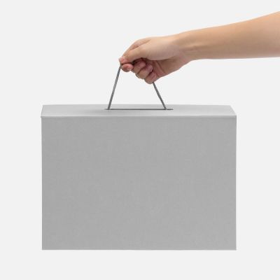 Коробка складная New Case Fold, серая-5