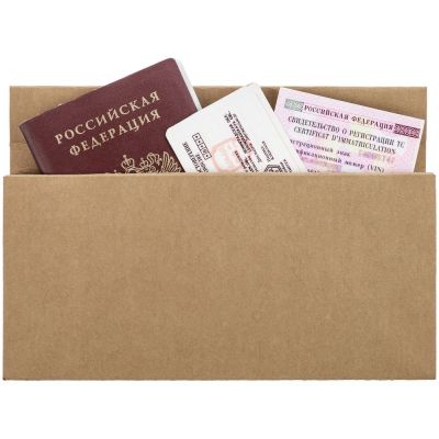 Органайзер для путешествий ticketJacket, песочный-3