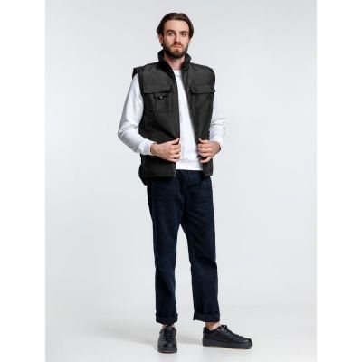 Жилет мужской Stockholm, черный-8