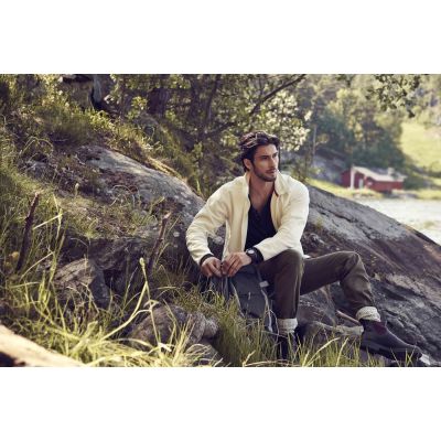 Куртка флисовая мужская LANCASTER, красная-8