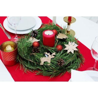 Деревянная подвеска Carving Oak, в форме варежки-3