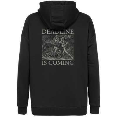 Худи оверсайз Deadline, черное-2
