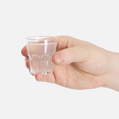 Стопка пластиковая «Граненая»-2