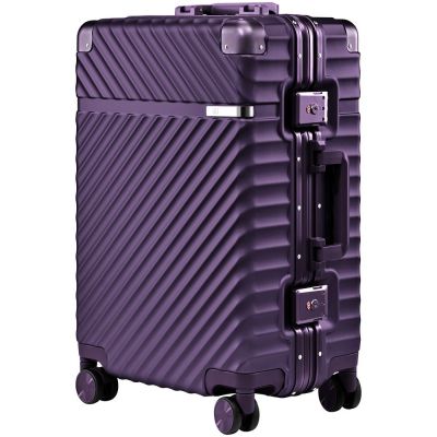 Чемодан Aluminum Frame PC Luggage V1, фиолетовый-2
