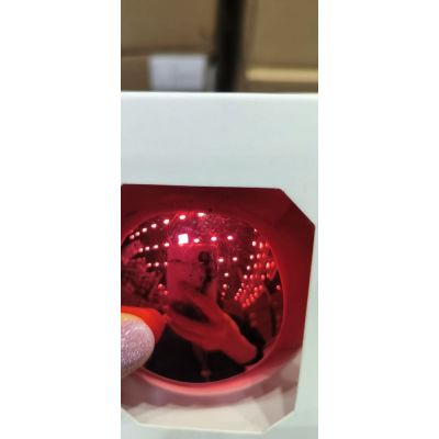 Оформительский шар Finery, 10 см, глянцевый красный-3