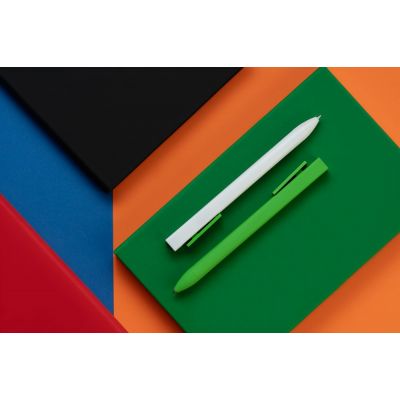 Ручка шариковая Swiper SQ Soft Touch, зеленая-5