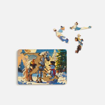 Деревянный пазл с крышкой PuzzleBox на заказ-6