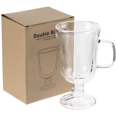 Кружка с двойными стенками для глинтвейна и коктейлей Double Bubble-2