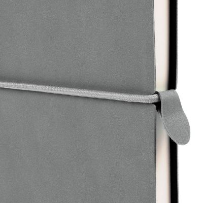 Ежедневник Nubuk, недатированный, светло-серый-4