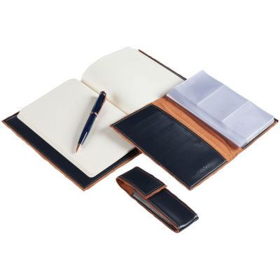 Визитница Palermo, синяя-4