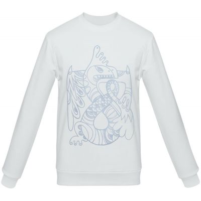 Толстовка «Кетцалькоатль», белая-0