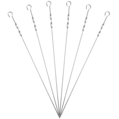 Набор шампуров в чехле Long Bower, черный-3