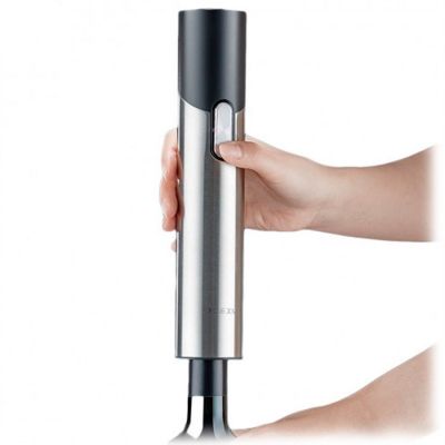 Электрический штопор Circle Joy Electric Wine and Beer, серебристый-1