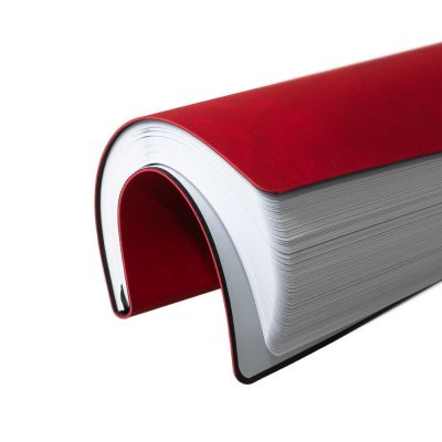 Ежедневник Nubuck Touch, недатированный, красный-4