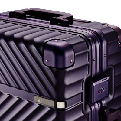 Чемодан Aluminum Frame PC Luggage V1, фиолетовый-3