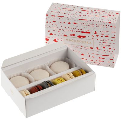 Набор из 9 пирожных макарон-0