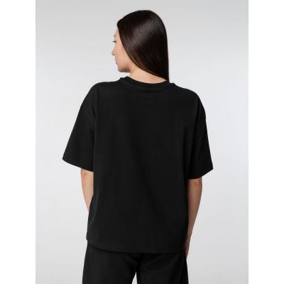 Футболка оверсайз женская Boxy Women, синяя (джинс)-5