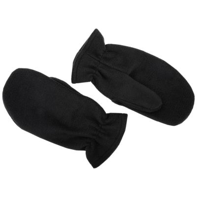 Варежки Fleecy, черные-1