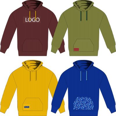 Вязаное худи унисекс на заказ Betta, полушерсть-0