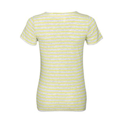 Футболка Miles Women серая с желтым-1