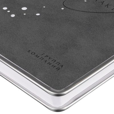 Ежедневник Metal Frame с металлической рамкой на заказ-4