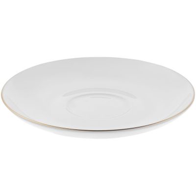 Набор на 2 персоны Select, белый с золотистой отводкой-7