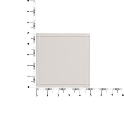 Лейбл из ПВХ Dzeta, L, белый-1