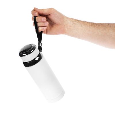 Смарт-термос с ситечком Termino, белый-7