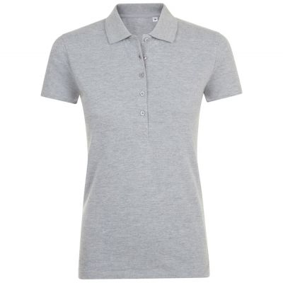 Рубашка поло женская Phoenix Women, серый меланж-0
