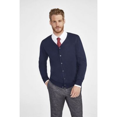 Кардиган мужской Griffith, темно-синий-3