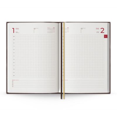 Ежедневник Ronda, датированный, сине-зеленый-8