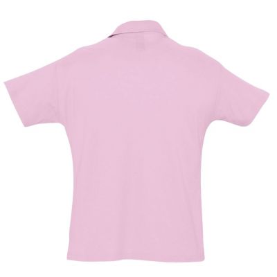 Рубашка поло мужская Summer 170, розовая-1