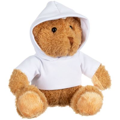 Мягкая игрушка «Мишка Cuddleton» в белом худи-1