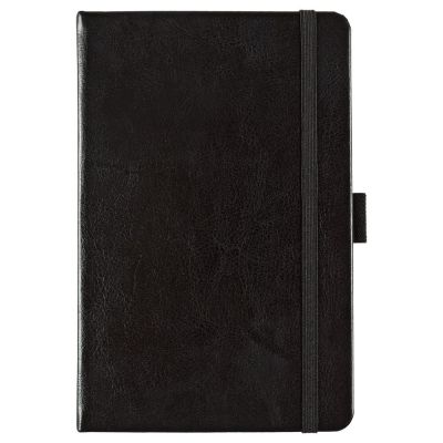 Блокнот Freenote Mini, в линейку, черный-0