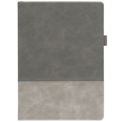 Ежедневник Horizon, недатированный, серый-0