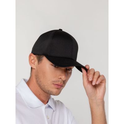 Бейсболка Harris, черная-5