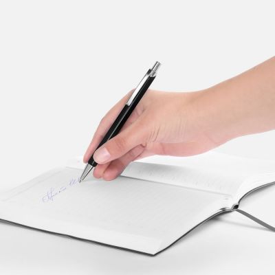 Ручка шариковая Alumno, черная-3