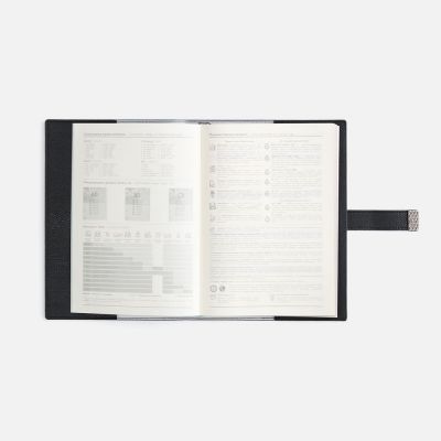 Ежедневник Repute, недатированный, черный-8