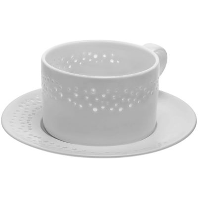 Чайная пара Coralli Luziano, белая-1