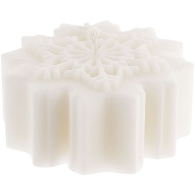 Свеча Snowflame 1, белая, 8 см-1