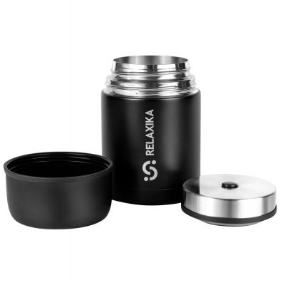 Термос для еды Relaxika 700, черный-4