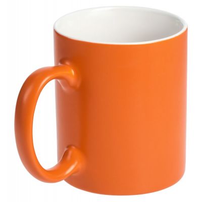 Кружка Promo матовая, оранжевая-1