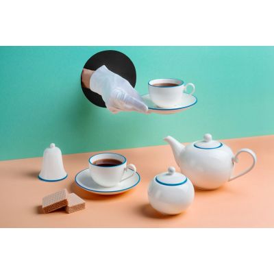 Сахарница «С голубой каемочкой!»-2