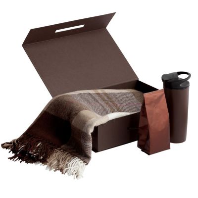 Кофе в зернах, в коричневой упаковке-4