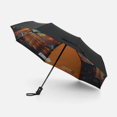 Зонт складной Monsoon с полной запечаткой купола изнутри на заказ-0