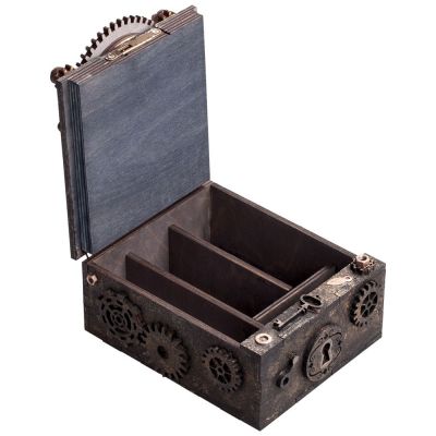 Шкатулка с секретом Gearbox, большая-6