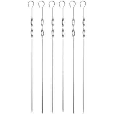 Набор шампуров в чехле Bower, ver.2, серый-2