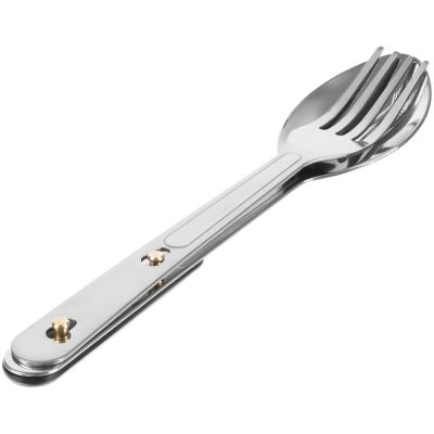 Набор походных столовых приборов Campsite, черный-5