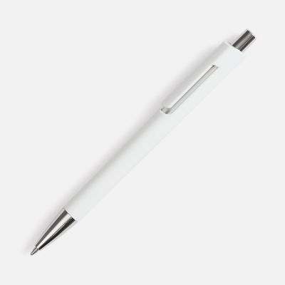 Ручка шариковая Dominanta Color, белая-0