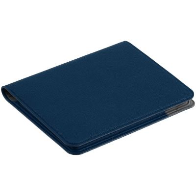 Картхолдер с отделением для купюр Dual, синий-4